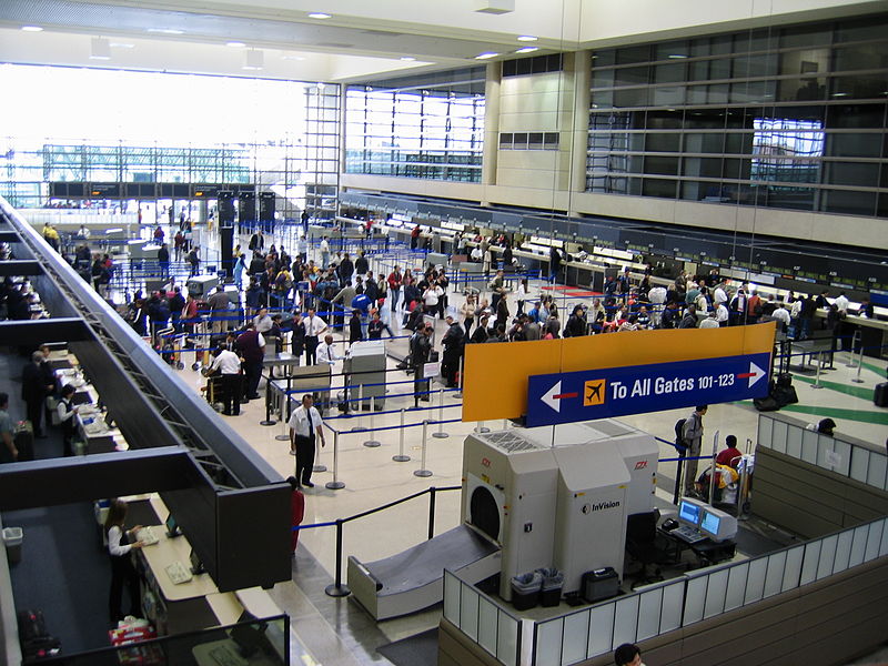 Terminal at Los Angeles Airport