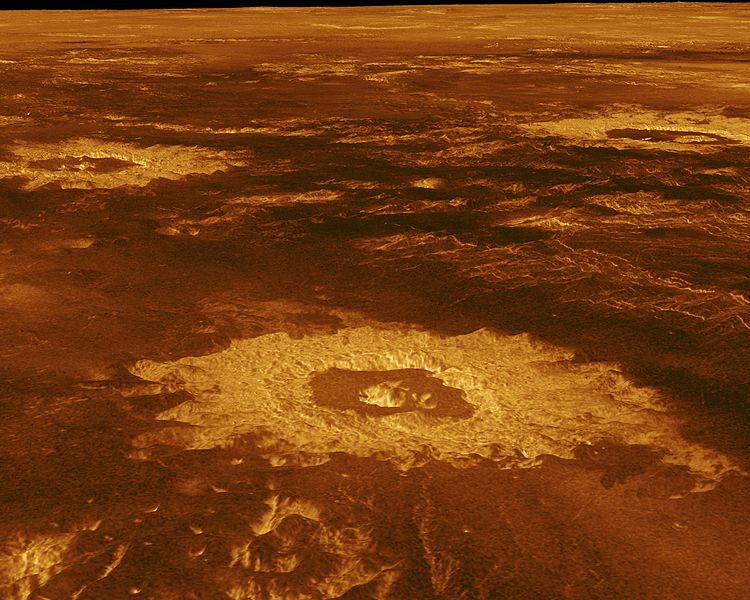 The surface of Venus