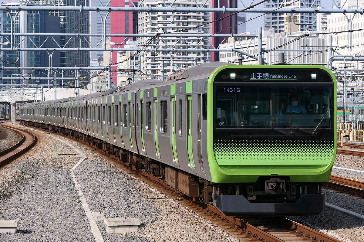 JR East / Yamanote Line E235 series train in Tokyo
