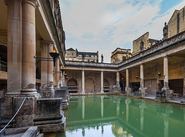 Ancient Roman bath house
