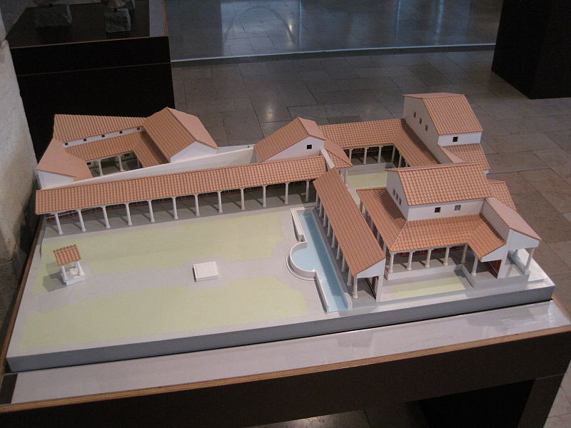 Roman town house for upper class people