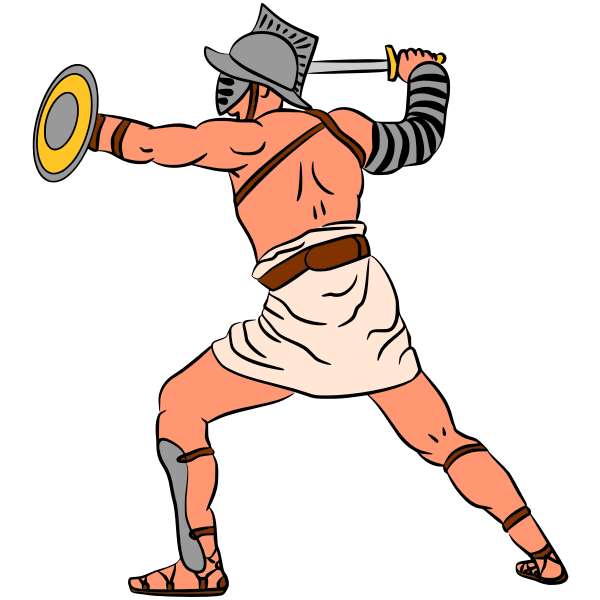 Roman gladiator