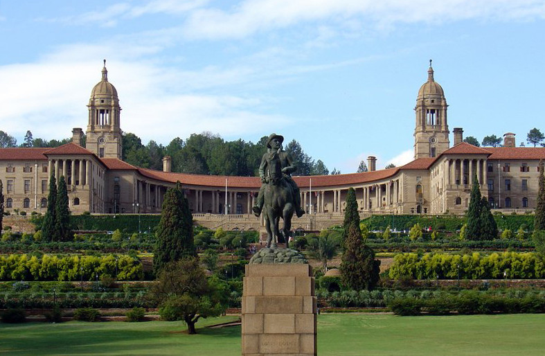 Union building in Pretoria