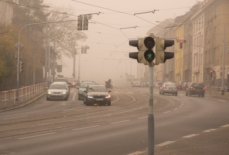 Smog in cities