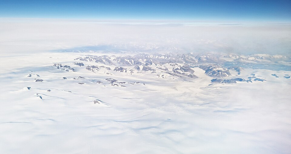 ice sheet over Greenland