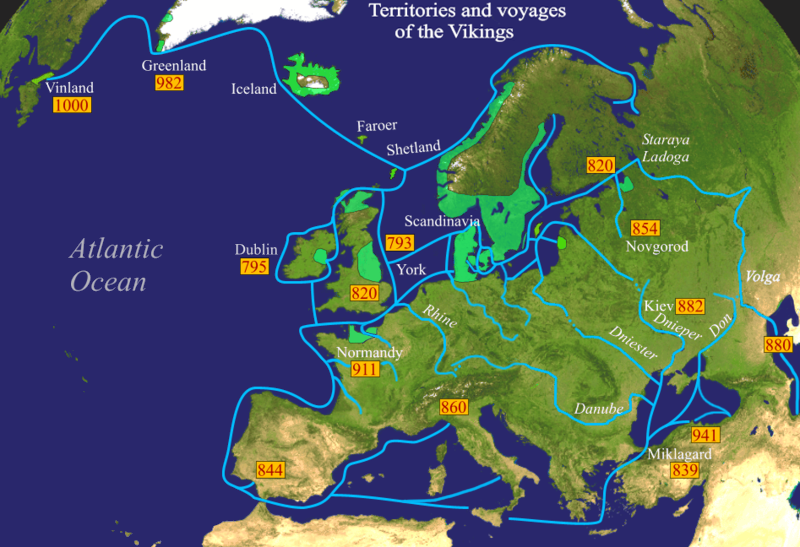 Voyages of Vikings