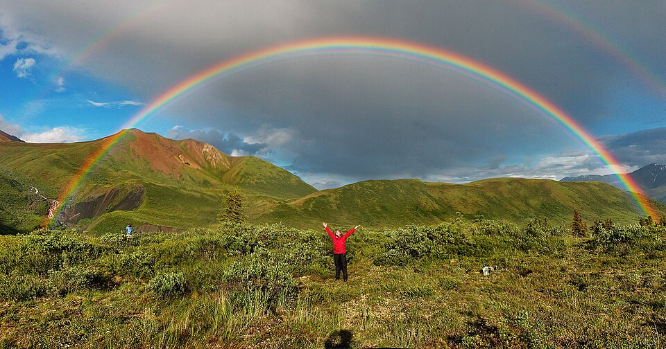 Rainbow in Alaska